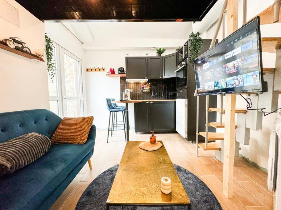 New: Calme Et Elegance *Face A La Gare*_Centrale Guingamp Εξωτερικό φωτογραφία